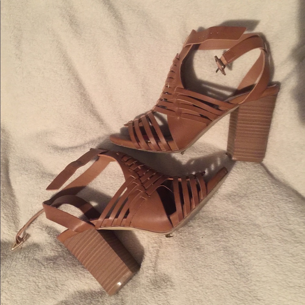 Brown “Ransley” heels by Madden Girl